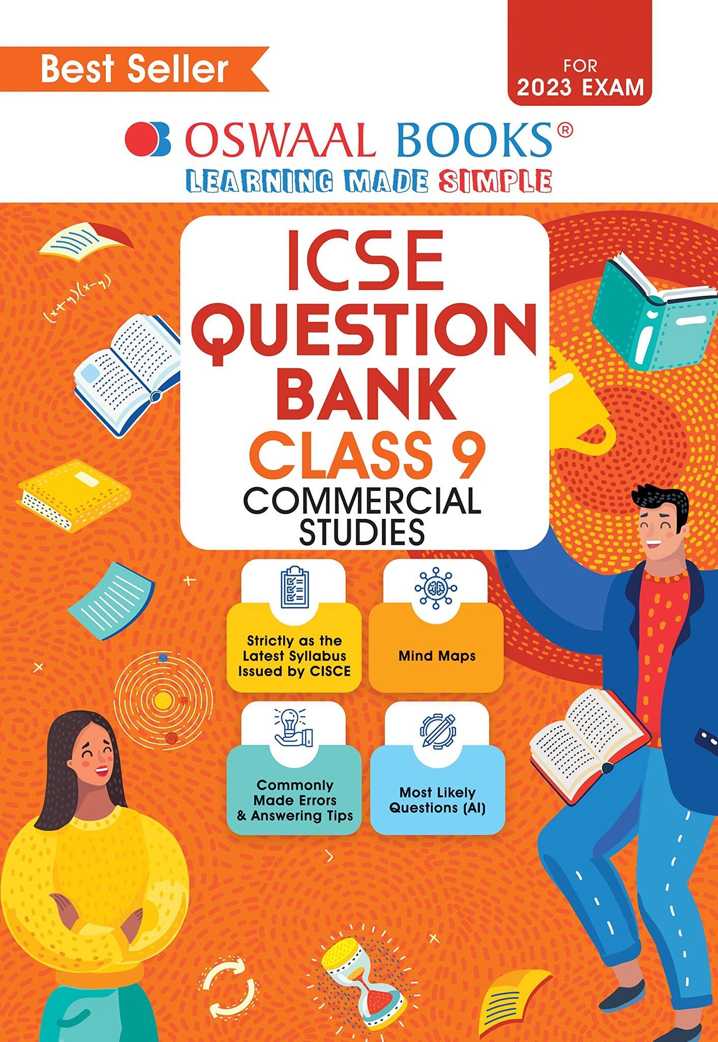 Oswaal ICSE Question Bank Class 9 Commercial Studies Book (For 2023 Exam) [Paperback] Oswaal Editorial Board