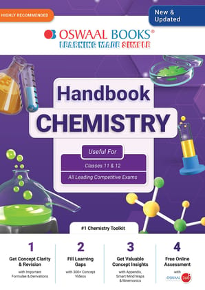 Oswaal Handbook of Chemistry Class 11 & 12 Hardcover | Must Have for JEE / NEET / Engineering & Medical Entrance Exams [Hardcover] Oswaal Editorial Board