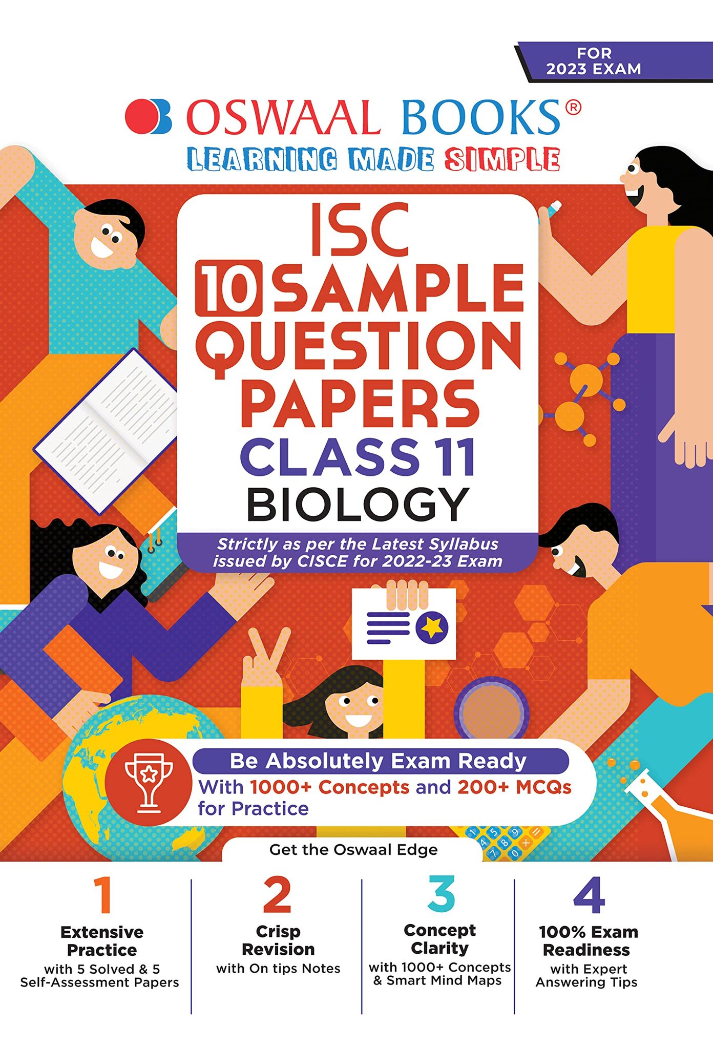 Oswaal ISC Sample Question Papers Class 11 Biology (For 2023 Exam) [Paperback] Oswaal Editorial Board