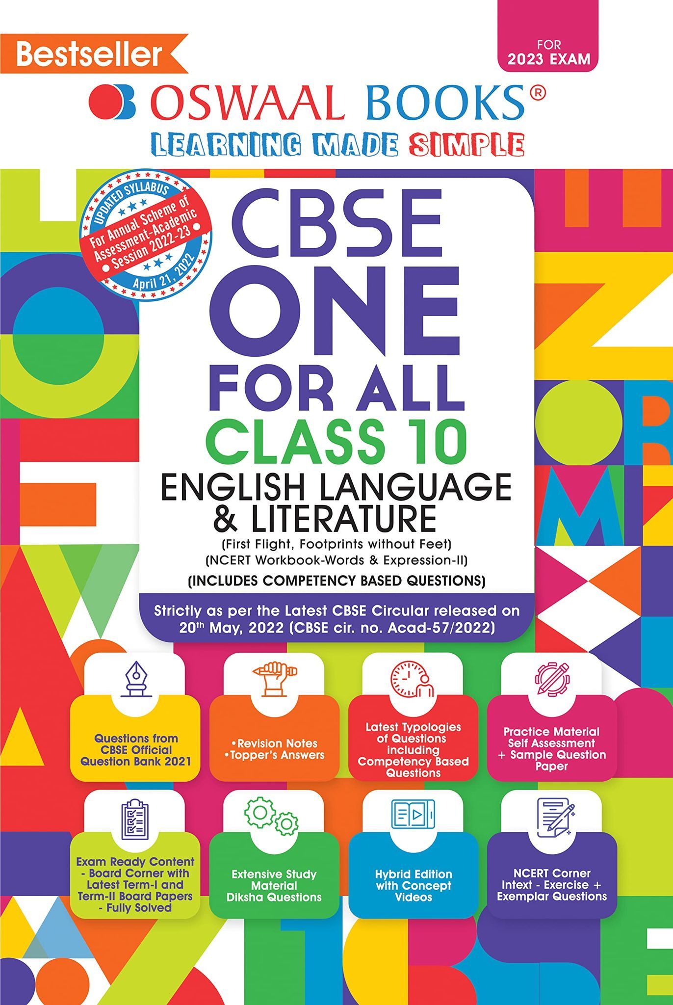 Oswaal CBSE One for All, English Lang. & Lit. Oswaal Editorial Board