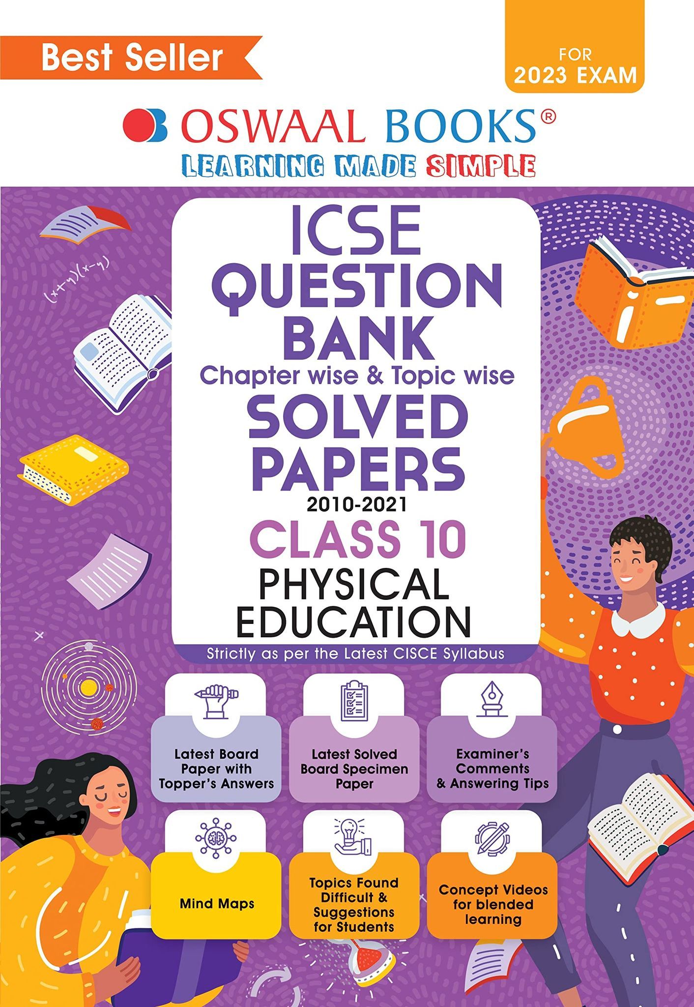 Oswaal ICSE Question Bank Class 10 Physical Education Book (For 2023 Exam) [Paperback] Oswaal Editorial Board