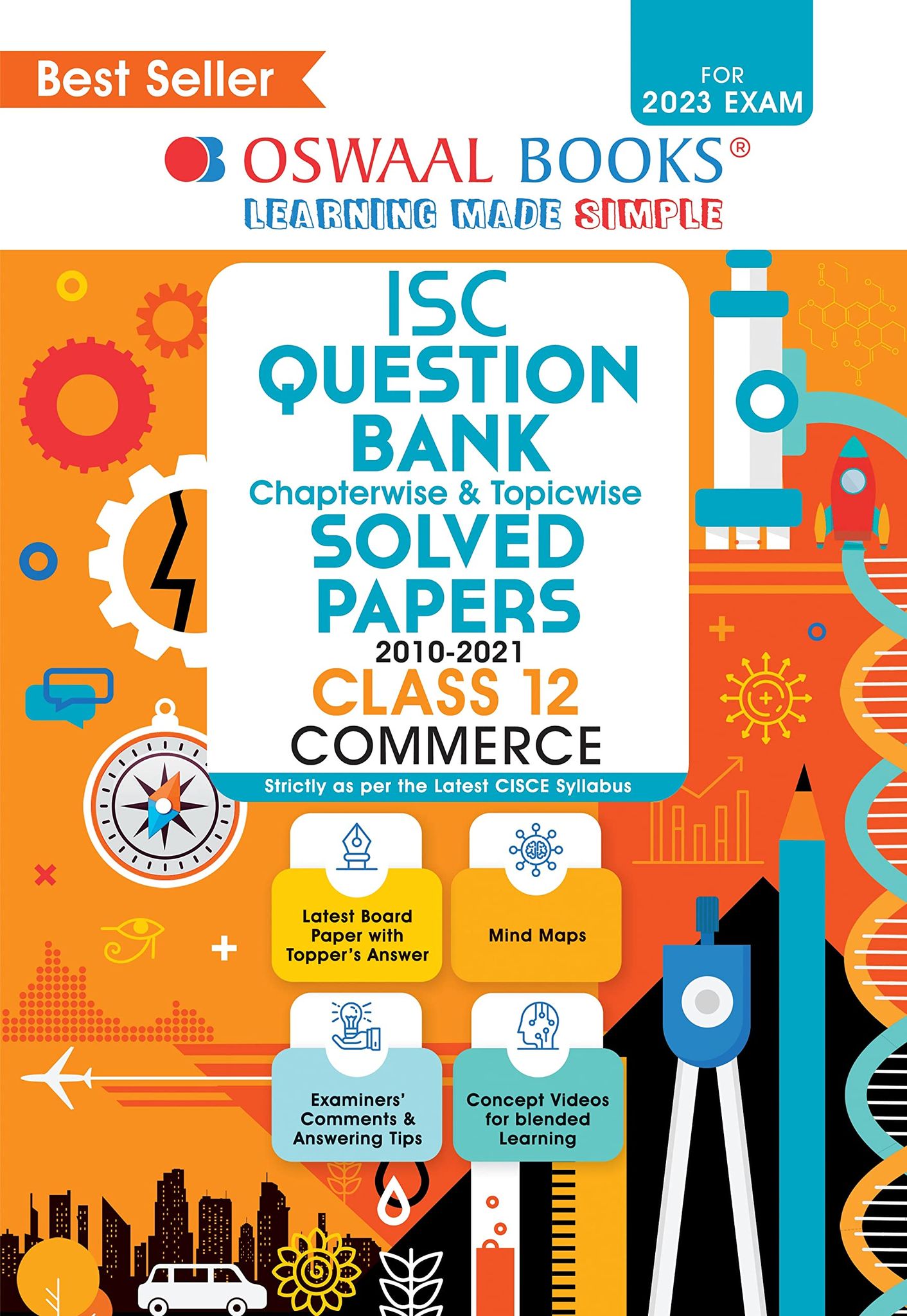 Oswaal ISC Question Bank Class 12 Commerce Book (For 2023 Exam) Oswaal Editorial Board