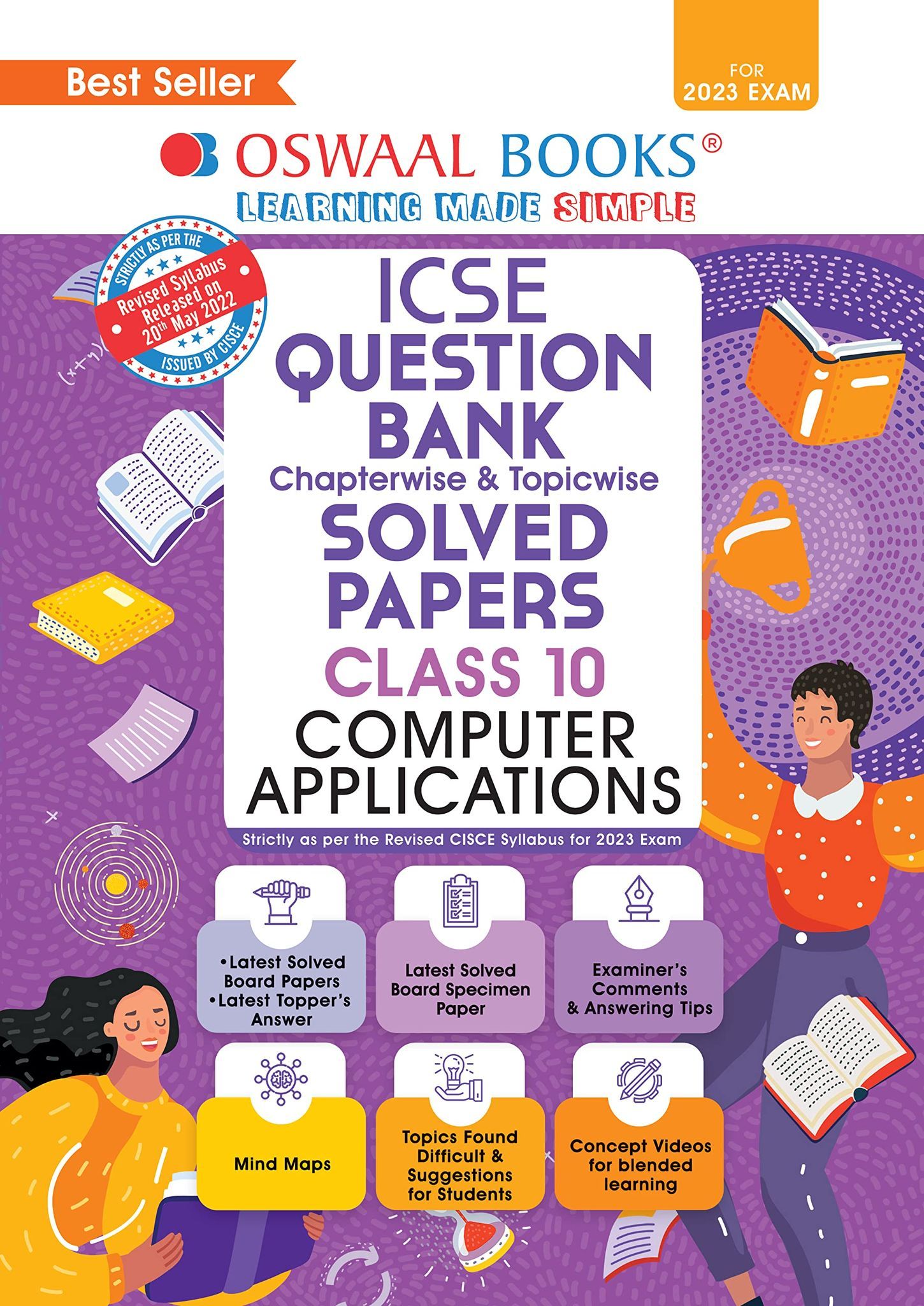 Oswaal ICSE Question Bank Class 10 Computer Applications Book (For 2023 Exam) [Paperback] Oswaal Editorial Board