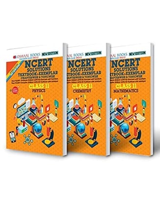 Oswaal NCERT Problems Solutions Textbook-Exemplar Class 11 (3 Book Sets) Physics, Chemistry, Maths (For Exam 2023) Oswaal Editorial Board