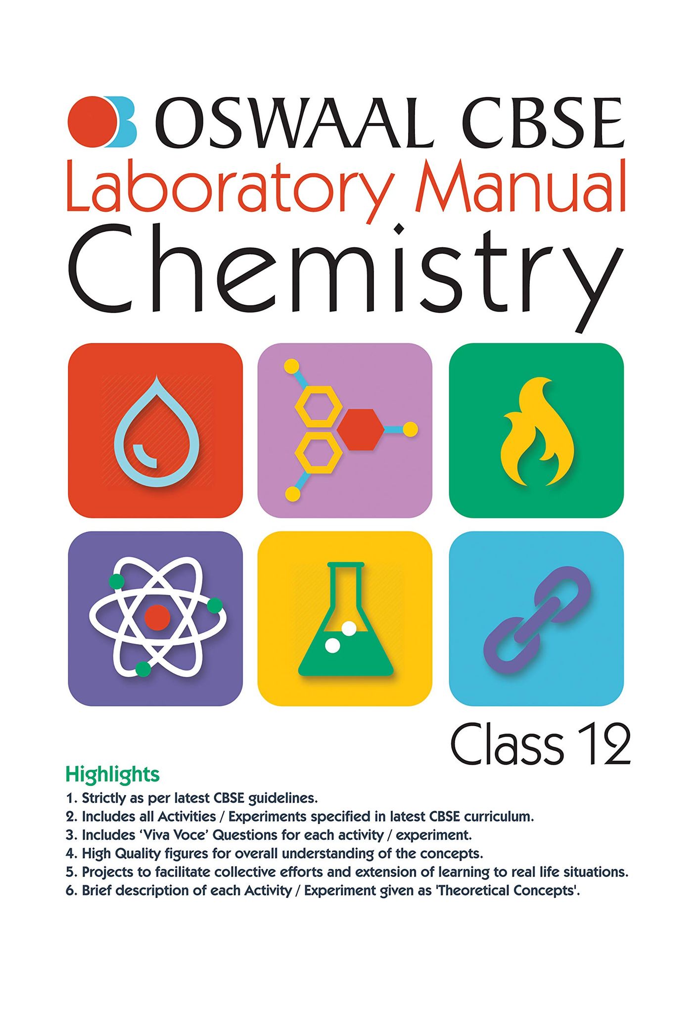 Oswaal CBSE Laboratory Manual Class 12 Chemistry Book (For 2022 Exam) [Paperback] Oswaal Editorial Board