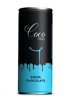 COCOHIGH Swiss Chocolate Drink Can - 200 ml Pack of 1