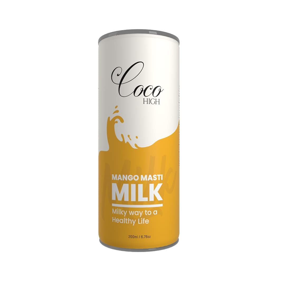 COCO HIGH Mango Masti Flavour Milk - 200ml Pack Of 1