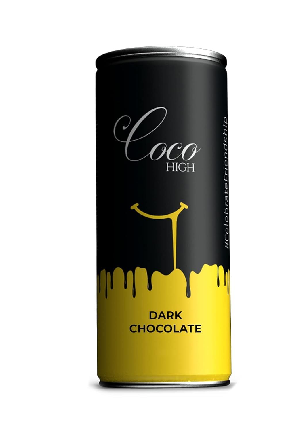 COCOHIGH Dark Chocolate Drink Can - 200 ml Pack Of 1