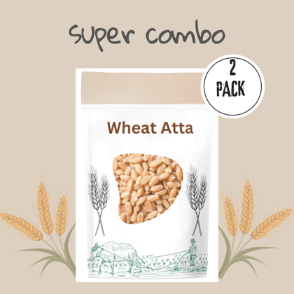 Whole Wheat Atta | Pack of 2