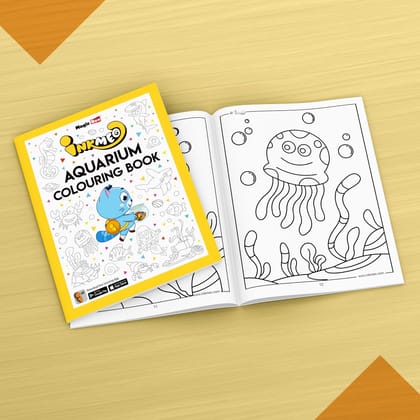 Aquarium Reusable Colouring Books for Kids-Immersive AR Experience