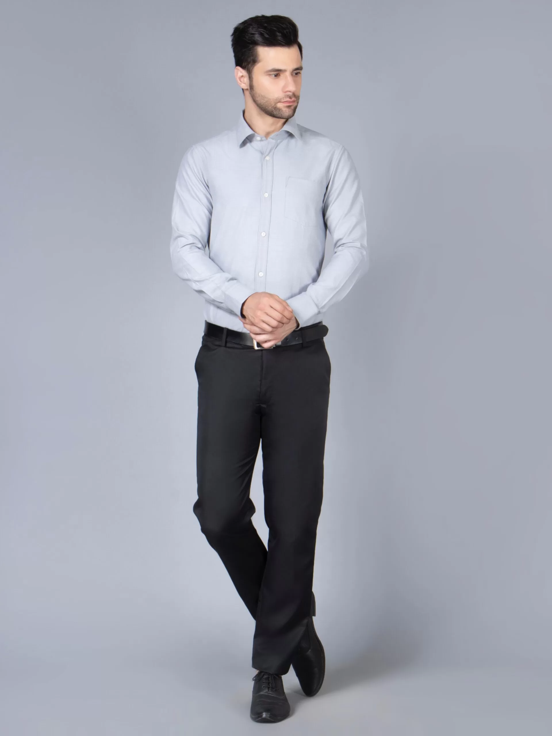 Slim Fit Shirt (Grey)