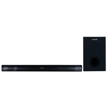 Croma 120W Bluetooth Soundbar with Remote (Surround Sound, 2.1 Channel, Black)