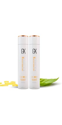 GK Hair Sulphate free Moisturizing Conditioner for dry, frizzy hair Pack of 2  (300 ml)