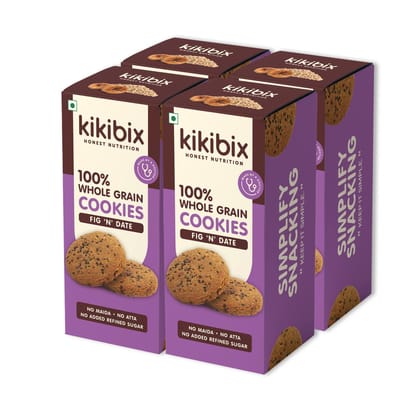 Kikibix Fig N Date Pack of 4