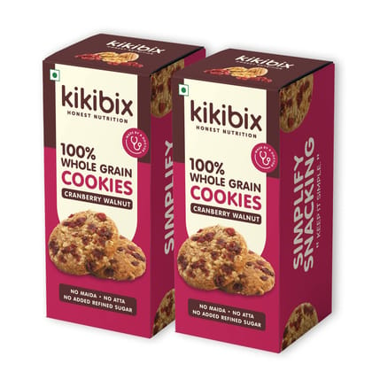 Kikibix Cranberry Walnut Pack of 2