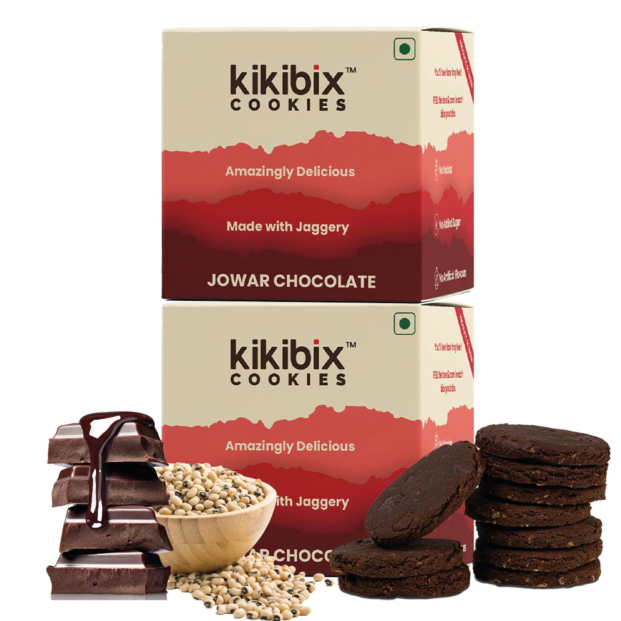 Kikibix Millet Chocolate Chip Pack of 2