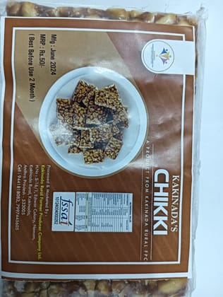 Ground nut chikki