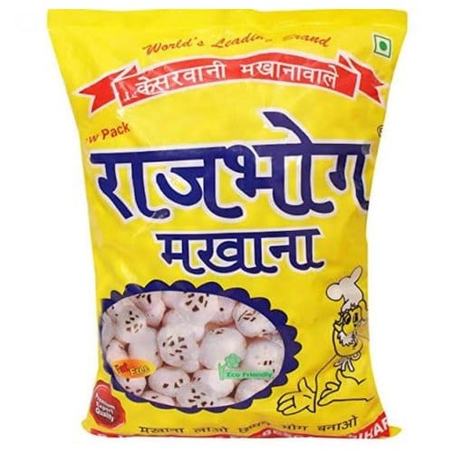 Rajbhog | Phool Makhana | Foxnuts | Rich in Fiber | Naturally Fat-Free Makhana | 250 Gm