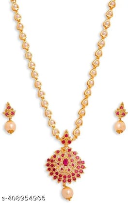 Beautiful Fancy necklace with earrings