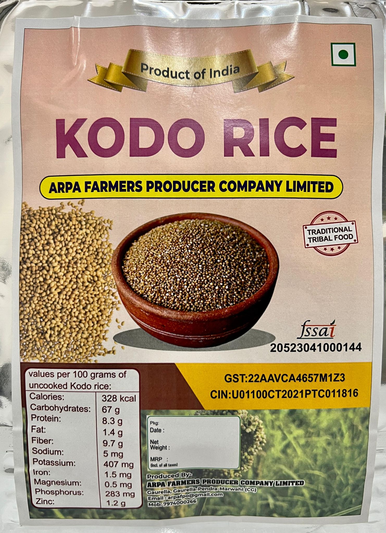 Kodo Rice