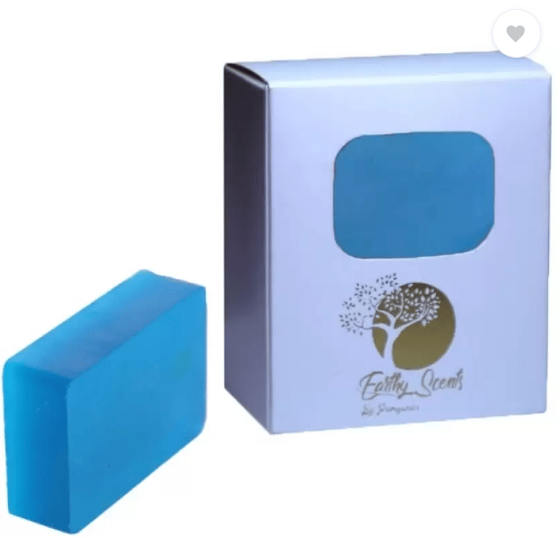 Earthy Scents Menthol Glycerin Soap  (100 g)