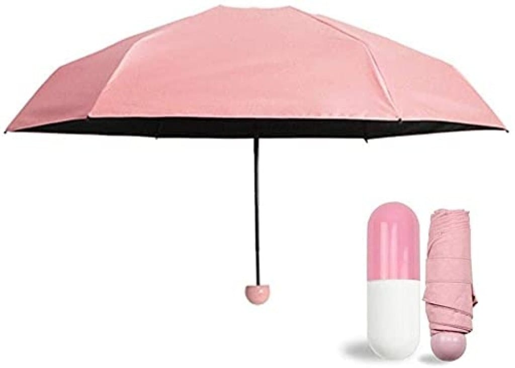 Foldable Mini Capsule Umbrella Outdoor