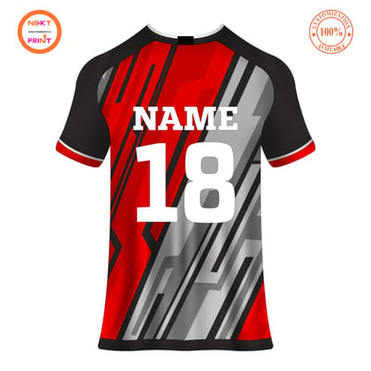 Next Print Men's Boxing Jersey with Team Name, Name and Number | Men's Boxing t-Shirt with Your Name Printed | Boxing Shirt Sublimation with Your name2017001522