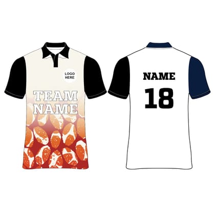 Next Print Customized Sublimation Printed T-Shirt Unisex Sports Jersey Player Name & Number, Team Name and Logo.NP00800143