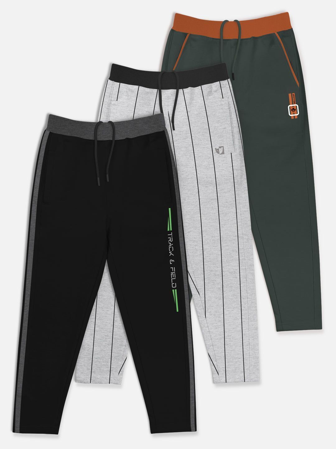 Trendy Set / Pack of 3 Trackpants for Boys