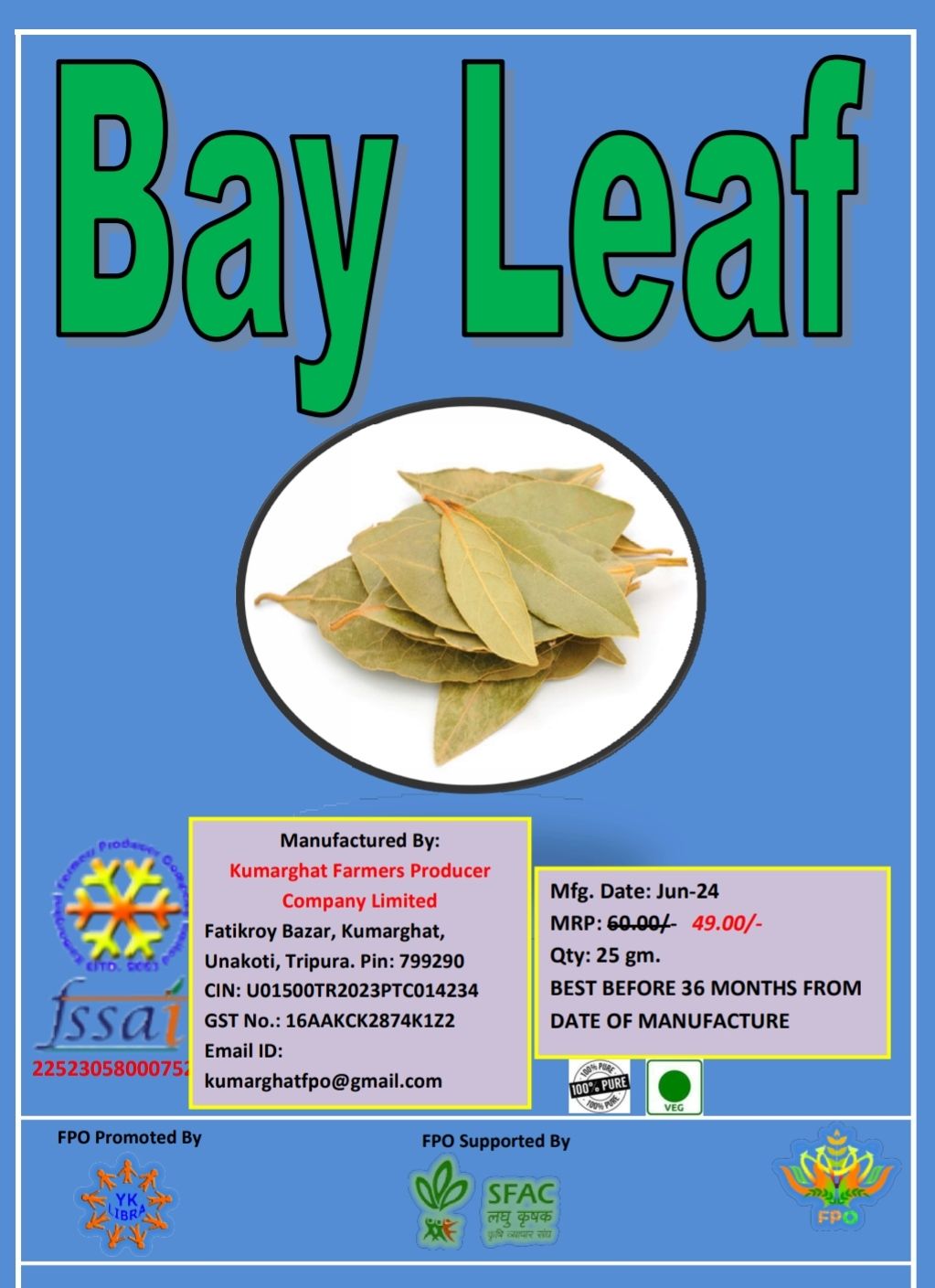 Bay Leaf(Tej Patta)