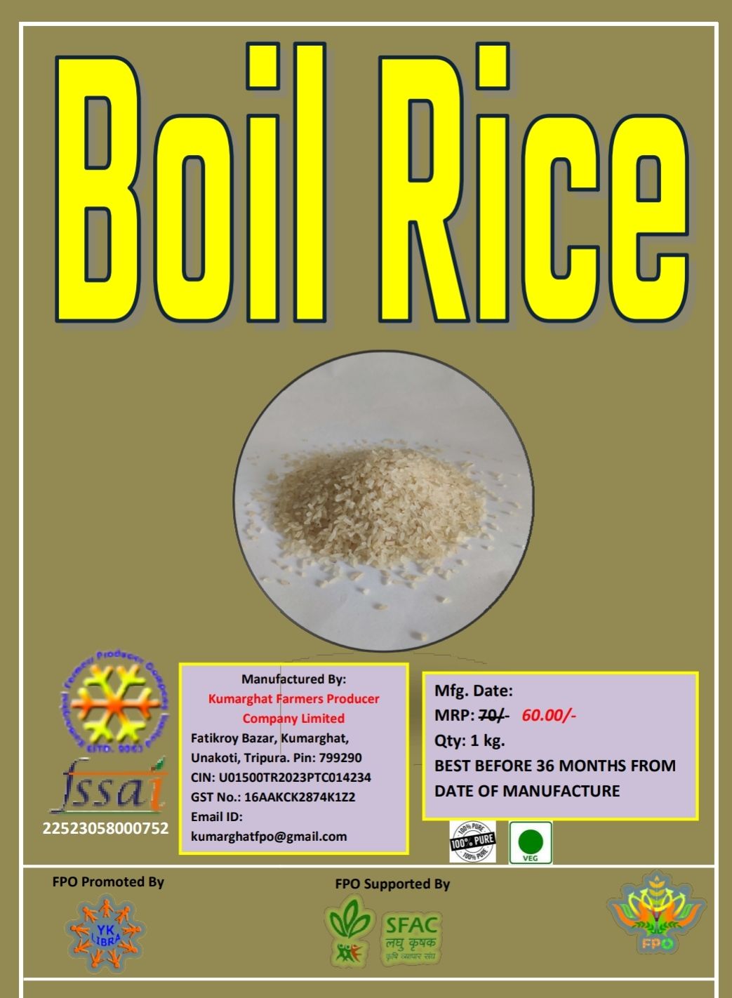 Boil Rice-1 Kg.