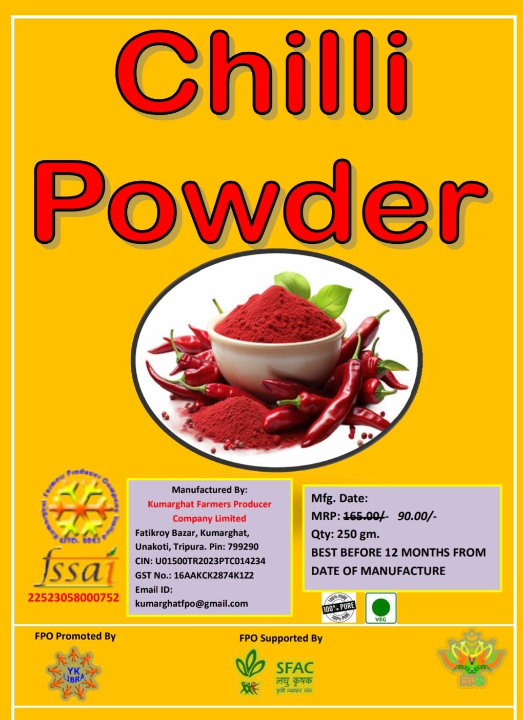 Chilli Powder-250 gm