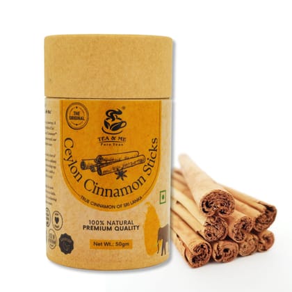 TEA & ME Ceylon True Cinnamon Sticks/World's Finest Sri Lankan Cinnamon Sticks/Srilankan Dalchini