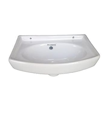 Belmonte Wall Hung Wash Basin 405 14 Inch x 9 Inch - Ivory Standard