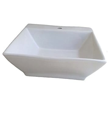 Belmonte Wall Hung/Table Top Wash Basin Shapper 18 Inch x 18 Inch - Ivory