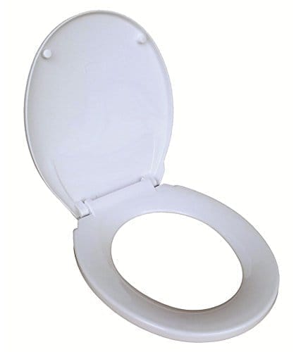 Belmonte Slow Motion/Soft Close/Hydraulic Toilet Seat Cover - White