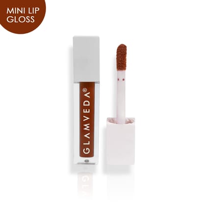 Glamveda X Rashami Desai Serum Infused Mini Lip Gloss (Pink in Paris - 111) - 1.2ml