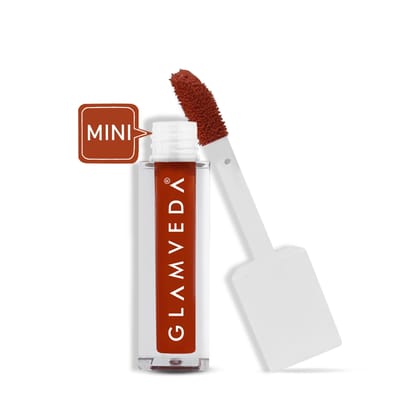 Glamveda X Rashami Desai Mini Liquid Lipstick (Rusty Lips - 010) - 1.2ml