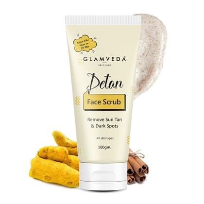 Glamveda De tan face & body Scrub