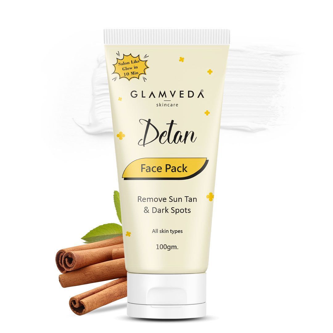 Glamveda De tan Face & Body Pack