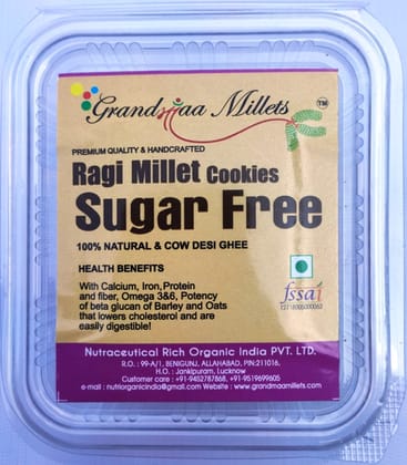 Ragi Sugar free Cookies