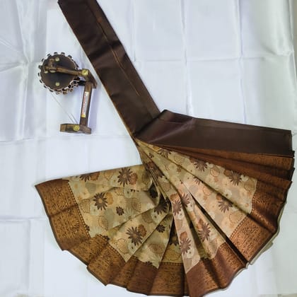 Silk Cotton Saree with Blouse