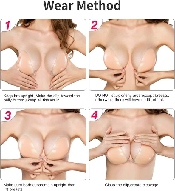 Women s Reusable Nipple Cover Silicone Nipple Cover Bra Pad Adhesive Reusable Nipple Pads Thin Silicone Nipple Cover Pasties