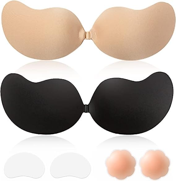 Women's Silicone Non-Padded Wire Free Stick On Bra