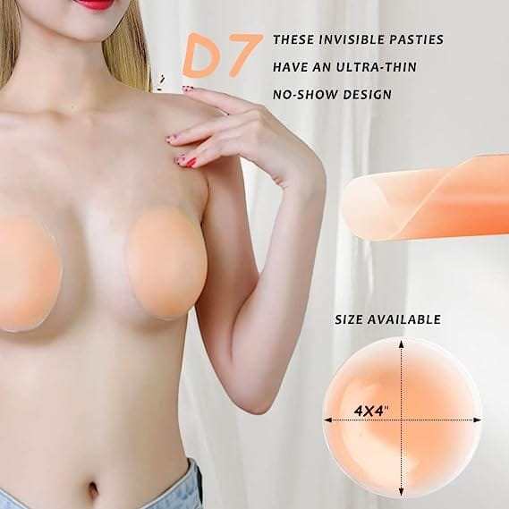 Women's Silicone Non-Padded Wire Free Stick On Bra