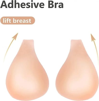 Women's Silicone Non-Padded Wire Free Stick On Bra