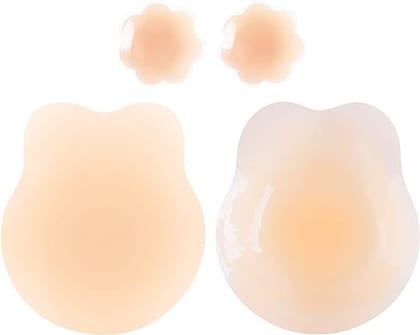 Women's Silicone Non-Padded Wire Free Stick On Bra