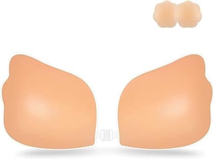 Women's Silicone Non-Padded Wire Free Stick On Bra