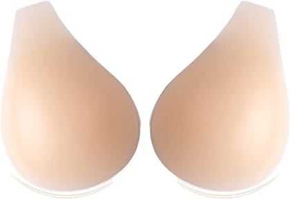 Women's Silicone Non-Padded Wire Free Stick On Bra