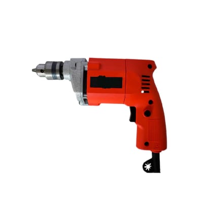 10mm Drill Machine With 350 WATT Powerful Copper Armature and Heavy Metal Chuck For Drilling Wood Steel Metal